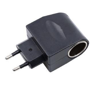 Mini Car Cigarette Lighter Power Portable AC 220 V to DC 12v อะแดปเตอร์ EU / US