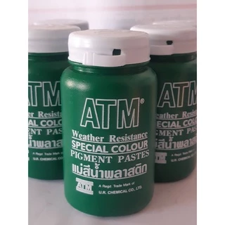แม่สีน้ำพลาสติก ยี่ห้อ ATM ขนาด 100 กรัม มี 5 สี