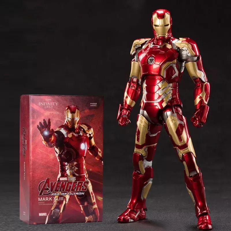 🔥พร้อมส่ง ของแท้100%🔥โมเดล ไอรอนแมน Ironman Mark XVIII 43 Age of Ultron ขนาด 19 ซม. งานลิขสิทธิ์ ZD 