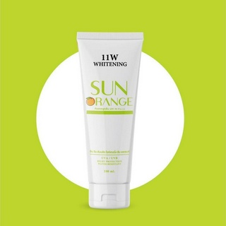 ครีมกันแดดลูกส้ม 11W Whitening Sun Orange SPF50PA+++