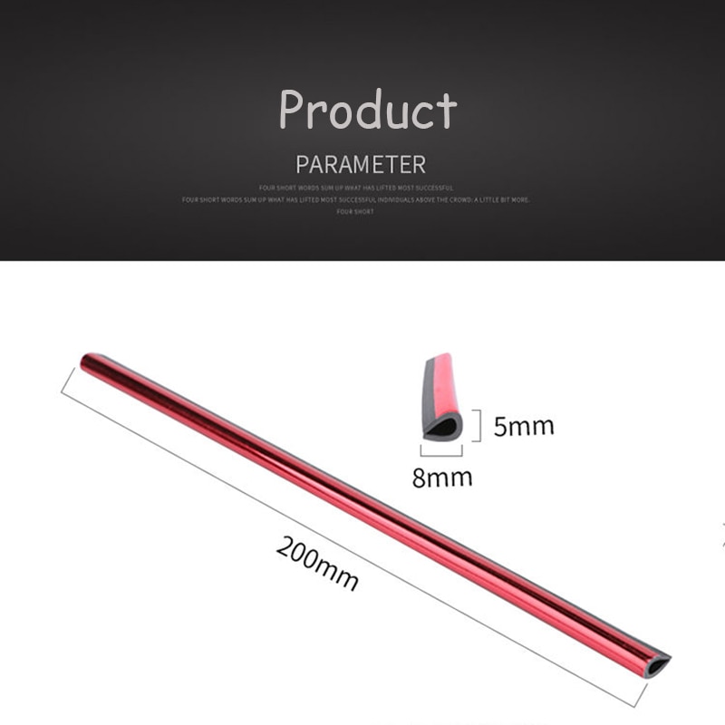 ขายดี สติกเกอร์โครเมี่ยม รูปตัว U ขนาด 20 ซม. สําหรับตกแต่งภายในรถยนต์ 10 ชิ้น - รูปที่ 3