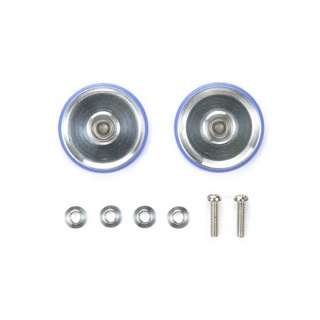 TAMIYA 15426 Jr 19Mm Aluminum Rollers W/Plastic Rings (Dish Type)