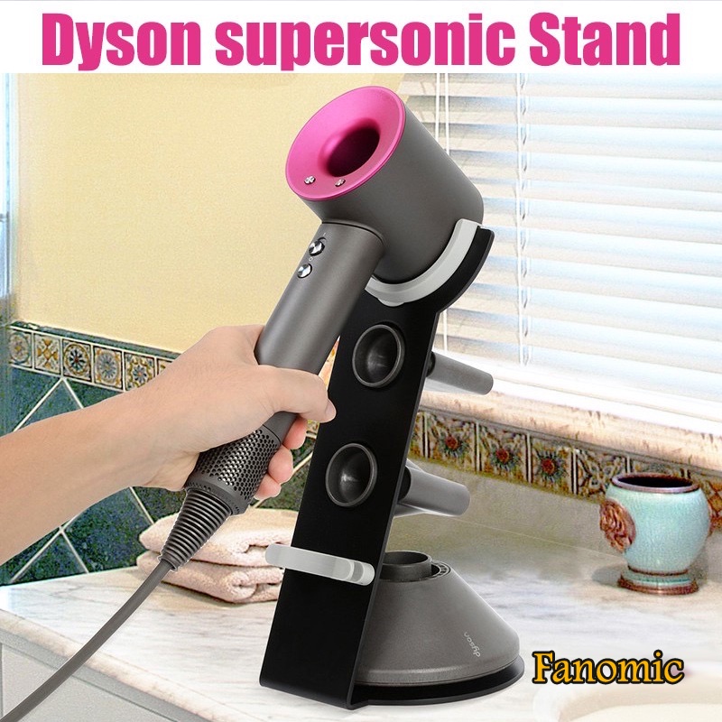 Fanomic Hair Dryer Stand Magnetic Rack Suit For Dyson Supersonic Bracket Holder Storage Rack PS7D