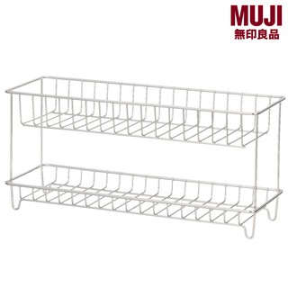 MUJI(มูจิ) ชั้นวางของสแตนเลส 2 ชั้น