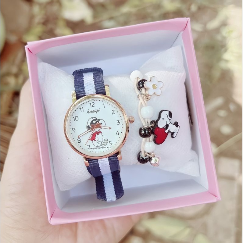 set นาฬิกาสนูปปี้ฟรีกำไรและกล่อง - รูปที่ 2