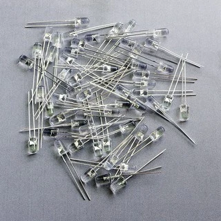 ไดโอดเปล่งแสง led 5mm super bright 50หลอด30บาทสีแดง เขียว น้ำเงิน ขาว เหลือง ส้ม
