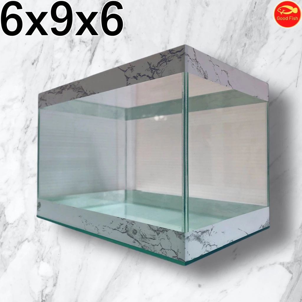 ตู้ปลา โหลปลา ขนาด6x9x6นิ้ว กระจก3มิล งานคุณภาพดี สินค้ามีประกัน thumbnail 8