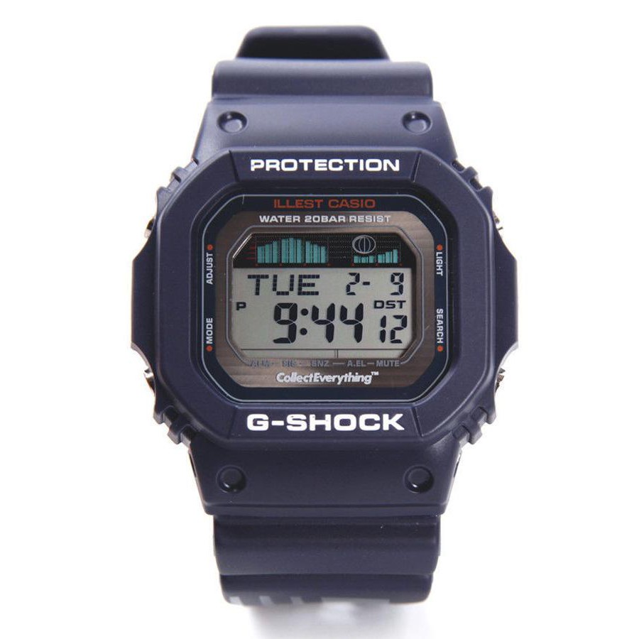 Casio G-Shock นาฬิกาข้อมือผู้ชาย สายเรซิ่น รุ่น GLX-5600FAT3-2 ILLEST FATLACE LIMITED EDITION - สีดำ