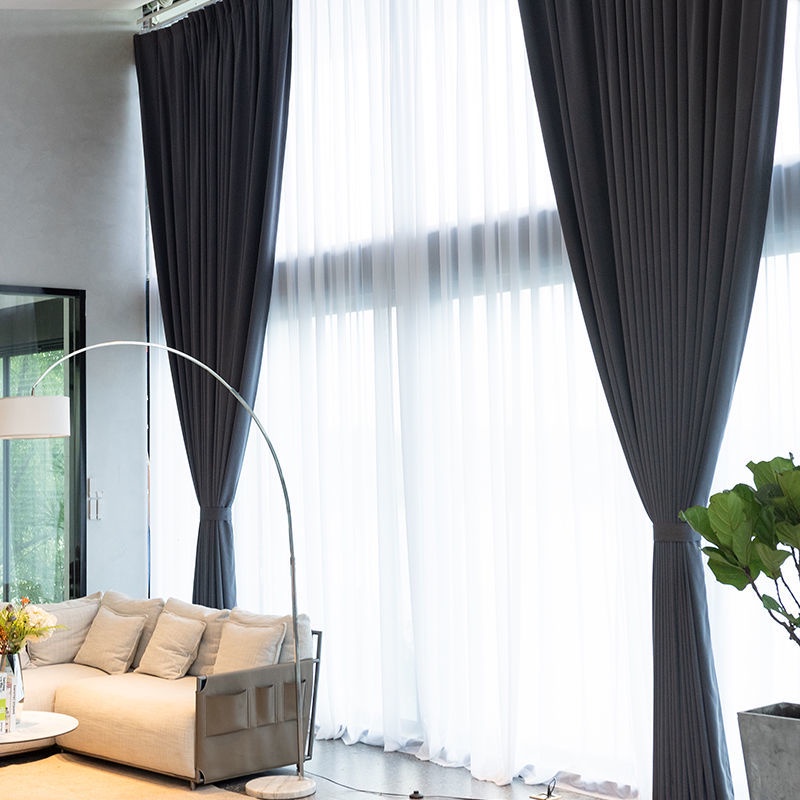 แนะนำ ผ้าม่าน ผ้าม่านทึบแสง100% หนามีTexture 🚀พร้อมส่ง ทันใช้🚀 แบบห่วงตาไก่สีเงิน ถูกใจทุกคนใช้งาน ราคาพิเศษ มีเก็บเงินปลายทาง