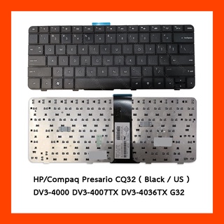 Keyboard HP/Compaq Presario CQ32 Black US