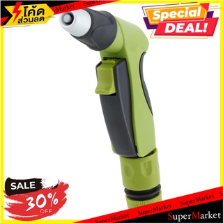 ปืนฉีดน้ำปรับได้ SPRING DGH2014 สีเขียว-เทา ปืนฉีดน้ำ WATER SPRAY GUN 2-PATTERN SPRING DGH2014 GREEN-GRAY อุปกรณ์รดน้ำต้