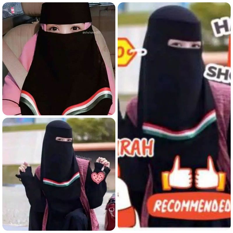 WHOLESALE NIQAB PALAESTINE NIQAB BANDANA