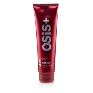 ac 🐙Schwarzkopf Osis+ *Rock-Hard Ultra Strong Glue 150ml ครีมเซ็ตผม ผมอยู่ทรงระดับ 4 เซ็ตผมซอยสั้น เนื้อGlue สีขาว เข้ม