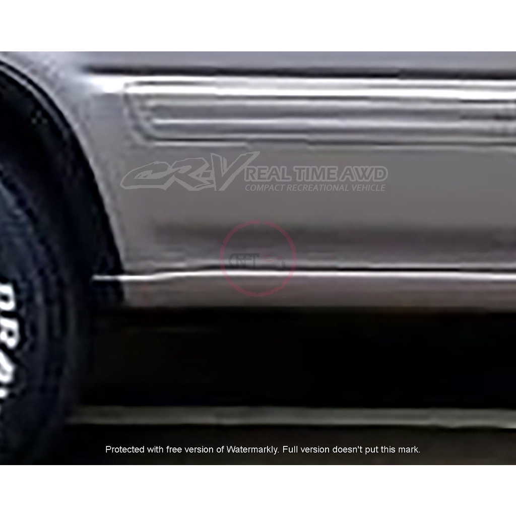 CFS161 Honda Crv Cr-v Rd1 Rd2 Rd3 Rd4 Rd5 Rd6 Rd7 Rd8 Rd9 2X pcs ประตู Pintuker สติกเกอร์ไวนิล Decal