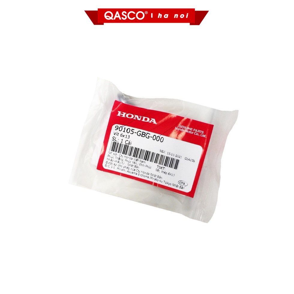 90105GBG000_Screw HONDA SH125 / 150 ขนาด 6x13mm TASCO อะไหล่มอเตอร์ไซค์_H931