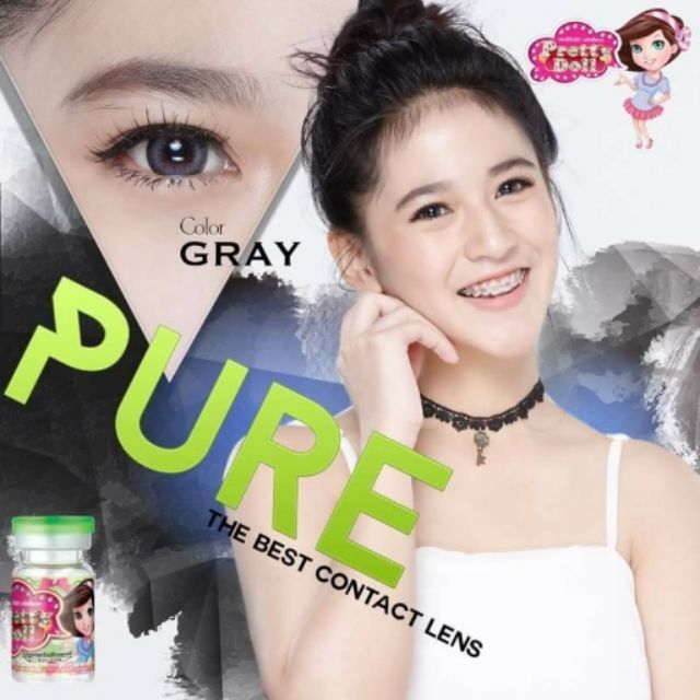 คอนแทคเลนส์ Pure / Purely / vivi / Pure Alice