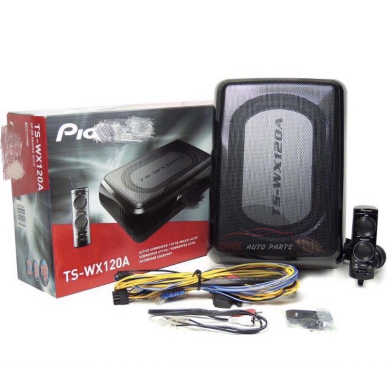 Pïoneer Underseat Active Subwoofer / ลําโพง TS-130DA 160W / TS-120A 150W