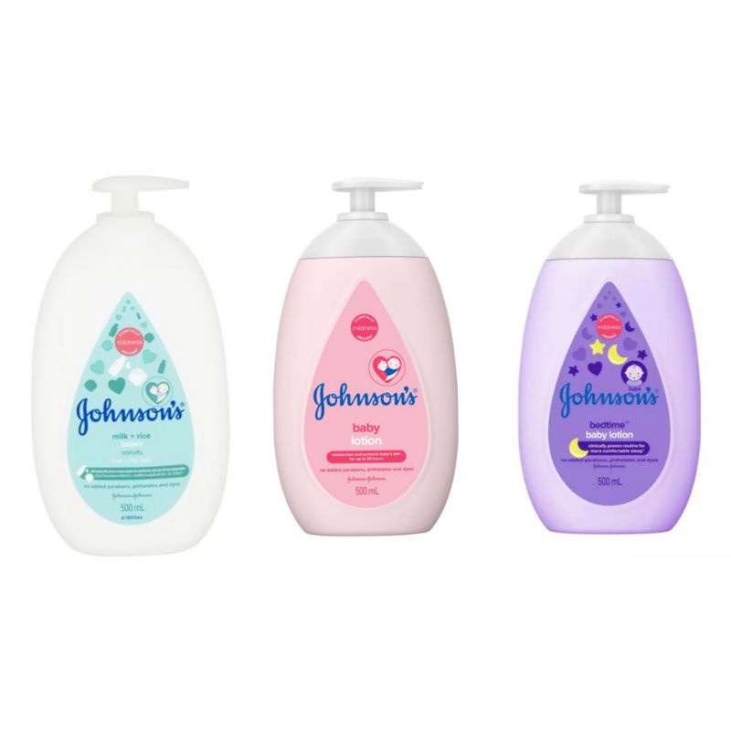 จอห์นสัน เบบี้ โลชั่น ขนาด 500ml โลชั่นเด็ก johnson baby lotion