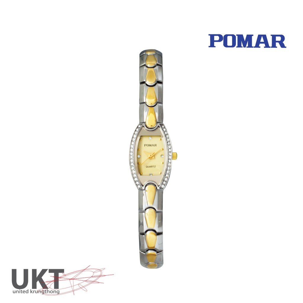 นาฬิกา POMAR รุ่น PM63519AG01 หน้าทอง สำหรับผู้หญิง