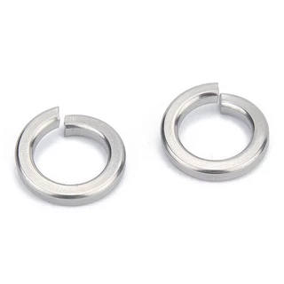 แหวนสปริง แหวนรอง กันคลาย สแตนเลส 304 M1.6 M2 M2.5 M3 / Spring Washer Stainless Steel SUS304
