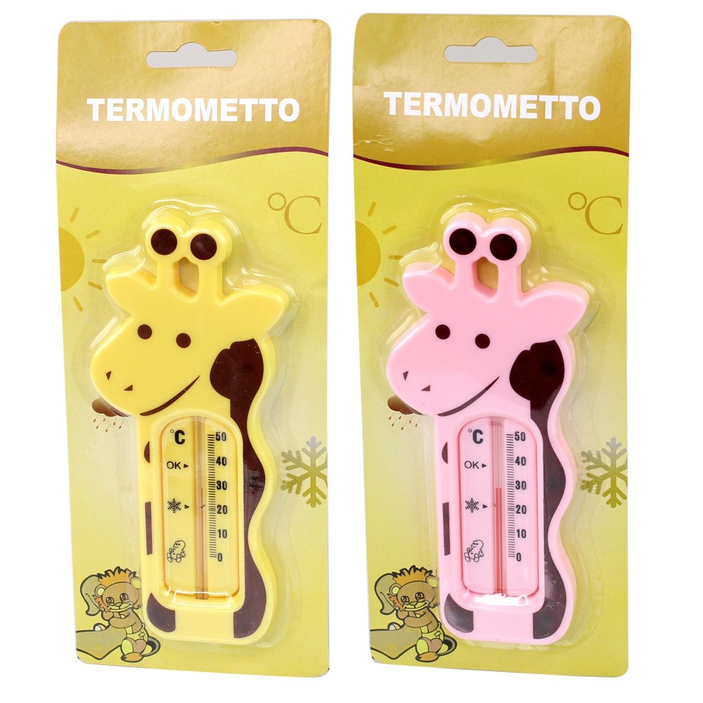 Telecorsa Termometer เครื่องวัดอุณหภูมิยีราฟ คละสี รุ่น Cartoon-thermometer-giraffe-05a-Boss