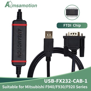 Yy สายเคเบิลโปรแกรมมิ่ง USB-FX232-CAB-1 Mitsubishi F940 F930 F920 Series