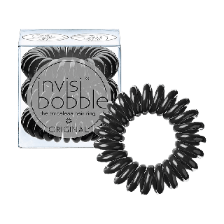 invisibobble ยางรัดผม รุ่น original สี true black (1 กล่องบรรจุ 3 เส้น)