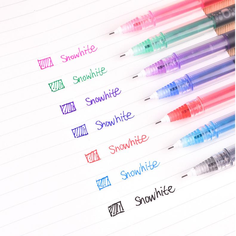 ปากกาเจลสี 0.5 มม. แห้งเร็ว เครื่องเขียนนักเรียน อุปกรณ์สำนักงาน