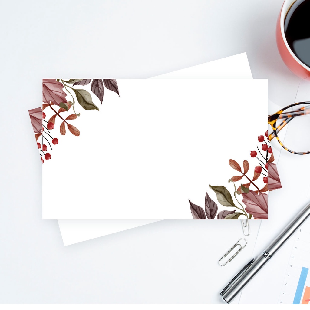 การ์ดอวยพร 10 ชิ้น G789