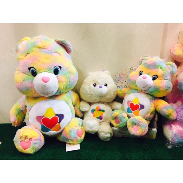 🐻care bear 13"+20"🐻 true heart ❤️💖🌈