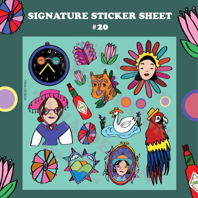 [Tana.design] Sticker diecut no.20