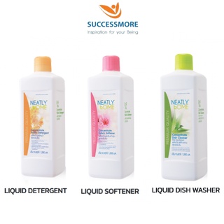 Successmore Neatly Home น้ำยาซักผ้า Liquid Detergent/ Liquid Dish Washer/ Liquid Softener 1000ml