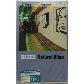 Cassette Tape เทปคาสเซ็ตเพลง Rize Natural Vibes ลิขสิทธิ์ ซีล