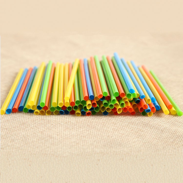 2000 Disposable Straws Bulk Color ใสโคล่าน้ำผลไม้เครื่องดื่มนมถั่ว