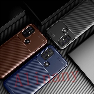 เคส Motorola Moto G30 เคสซิลิโคน Carbon Fiber TPU Soft Back Cover Motorola G30 MotoG30 Shockproof เคสโทรศัพท