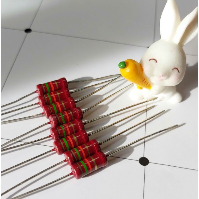 Resistor1.5K/1W อะไหล่เครื่องเสียงแอมป์หลอด