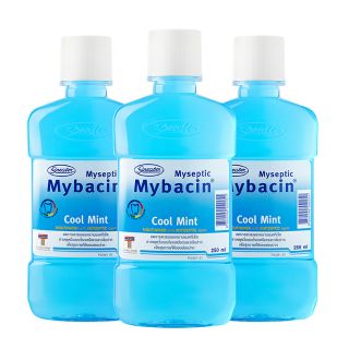 Mybacin น้ำยาบ้วนปาก cool mint/สตอเบอรี่ ของเด็ก