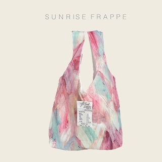 Wyllabrand กระเป๋าผ้าพลีท Sunrise Frappe