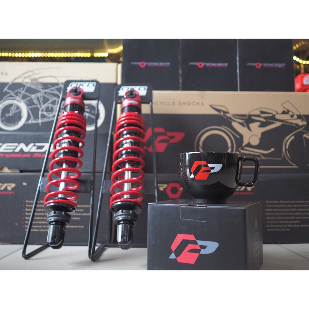 รวมโช๊คหลังทุกรุ่น PROFENDER  รุ่น  FLASH SERIES งานแท้100% Forza300-350 / X-MAX300 / PCX160 / N-MAX
