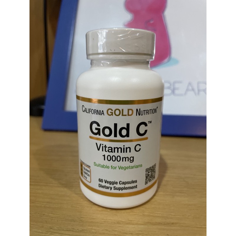 Vitamin C 1000 mg California GOLD Nutrition 60 capsules วิตามินซี 1000 มก. 60 เม็ด
