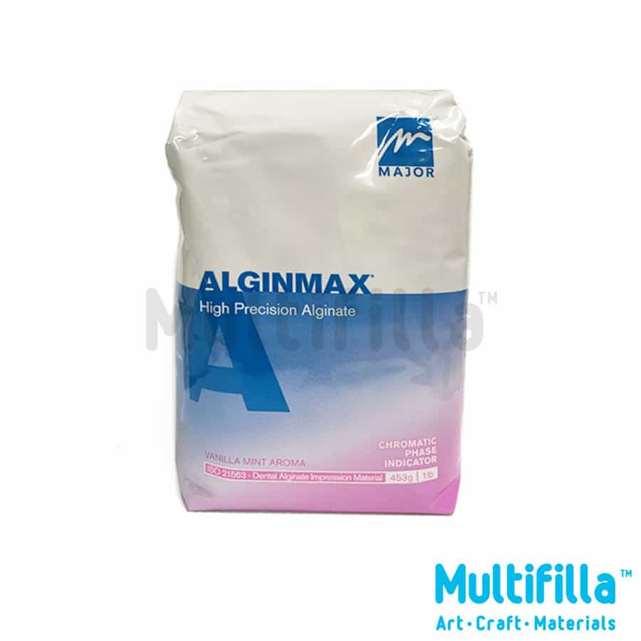Alginmax Alginate Modelling/Impression Powder 435g - วันหมดอายุ: ก.พ 2031 - Hand Molding - Sodium Base Alginate