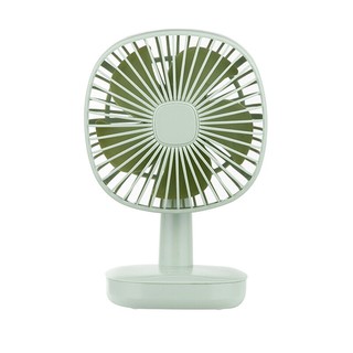 พัดลมตั้งโต๊ะ USB รุ่น DB0102 สีเขียวอ่อน USB Table Fan: DB0102 light green color