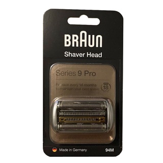 Braun Series 9 Pro Cassette 94M Replacement Shaver Head ( Silver )