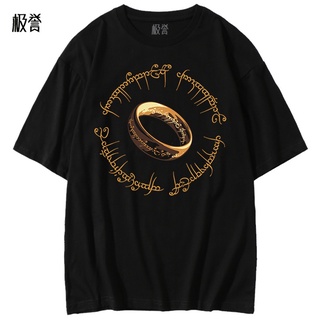 เสื้อยืดแขนสั้นลําลอง พิมพ์ลายกราฟฟิค the Lord of the Rings เครื่องแต่งกายคอสเพลย์ สําหรับชาย และหญิงS-5XL