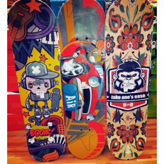 สเก๊ตบอร์ด skateboard ขนาด 7.6*68 ซม