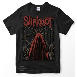 (ขายส่งได้)เสื้อแฟชั่นผญ - Slipknot 5 แนชวิลล์ พรีเมี่ยม เสื้อยืด slipknot Tshirt วงวินเทจเมทัลขนาดใหญ่