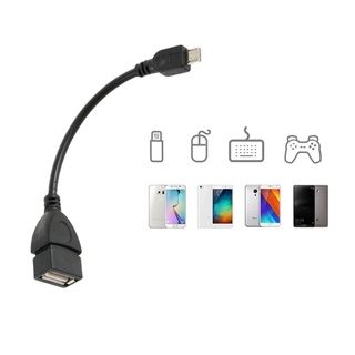 Otg สายเคเบิลอะแดปเตอร์โฮสต์ Micro USB 2.0 สําหรับ Samsung Galaxy Note 2 N7100 i9500 S4