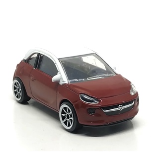 Majorette OPEL ADAM - White Roof - Dark Red Color /Wheels 8SW /scale 1/55 (3 inches) no Package