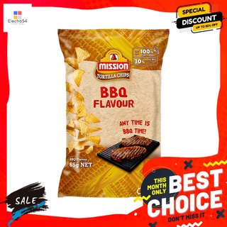 มิชชั่นชิปส์รสบีบีคิว 65 กรัม MISSION BBQ TORTILLA CHIPS 65G