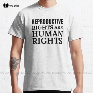 เสื้อยืดโอเวอร์ไซส์เสื้อยืด พิมพ์ลายดิจิทัล Rights, Pro Roe Clic สไตล์เรโทร สําหรับผู้ใหญ่S-3XL